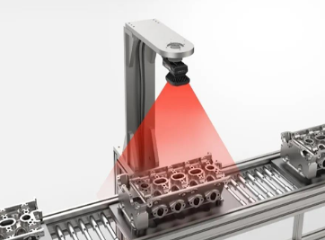 ?？禉C器人讀碼器助力汽車部件DPM讀碼